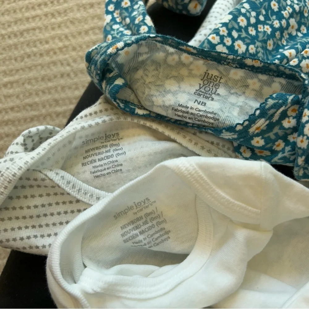 Carter’s Newborn Three Piece Bundle
